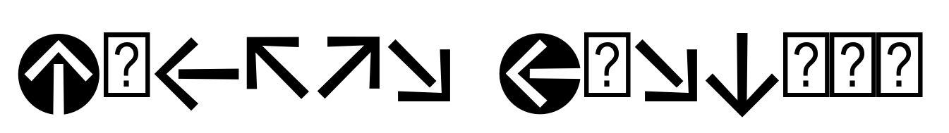 Vialog Signs Arrows Three